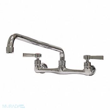 ADVANCE TABCO Sink Faucet Chrome 8 Spout, 65FM85