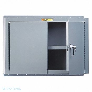 LITTLE GIANT Wall Cabinet 10x36x24 Center Shelf, 65LP11