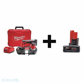 MILWAUKEE Cordless Band Saw Kit 12.0V, 65MV79