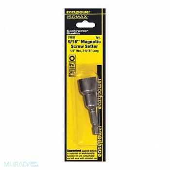 EAZYPOWER Magnetic Nut Setters 9/16 2-9/16, 66AX75