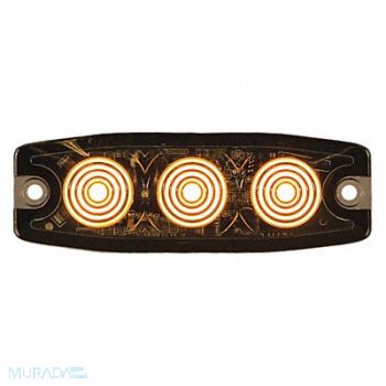 BUYERS PRODUCTS Strobe Light Ultra-Thin Amber 3.4, 66CG42