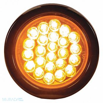 BUYERS PRODUCTS Strobe Warning Light Round Sync or Alter, 66CG78