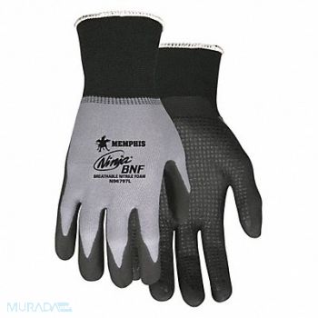 MCR SAFETY VF Coated Gloves 3/4Dip L 43Y939 PR, 66DD73