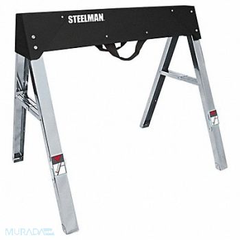 STEELMAN Sawhorse 35-3/64 in Steel, 45ND38