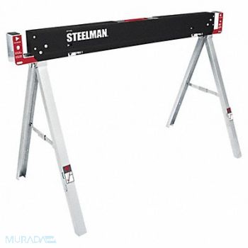 STEELMAN Sawhorse Work Table 47 in Steel, 45ND39