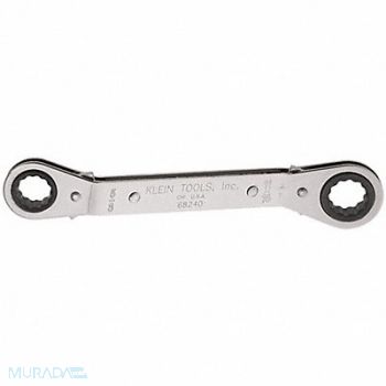 KLEIN TOOLS Reverse Ratchet Box Wrench Offset, 807K44