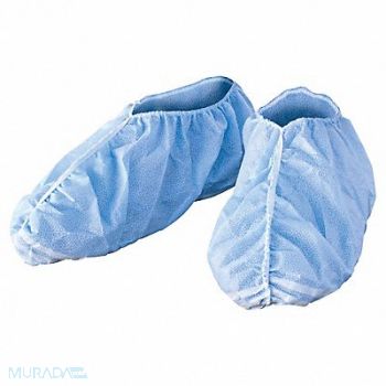 KIMTECH Shoe Cover Anti-Skid BL XL-XXL PK80, 803ZA5