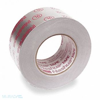 NASHUA Foil Tape 2 1/2 in x 60 yd Aluminum, 6A068