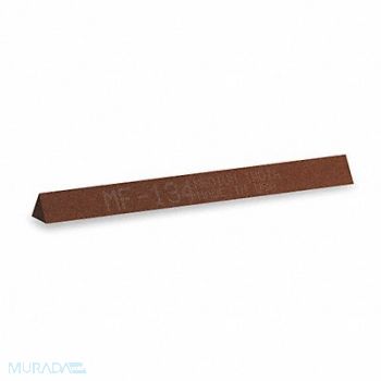 NORTON Sharpening File Tri A/O Orange/Brn Med, 6A446