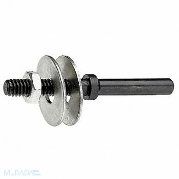 NORTON Unitized Wheel Mandrel 1/4 in Shank, 6A465