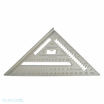 JOHNSON Rafter Angle Square 7 In Aluminum, 6A513