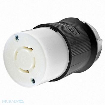 HUBBELL Connector 480VAC 20A L16-20R 3P 4W 3PH, 6A663