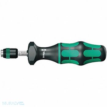 WERA Adj Trq Scrdrvr 1/4 in 1.2 to 3.0 Nm, 6AAV4