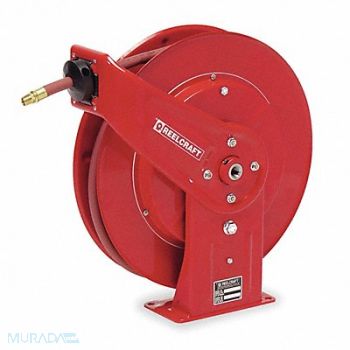 REELCRAFT Spring Return Hose Reel 1/4 MNPT 50 ft, 6AB49