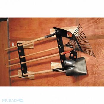 BUYERS PRODUCTS Trailer Hand Tool Rack Black, 6ACL2