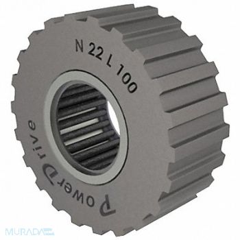 POWER DRIVE Gearbelt Pulley Idler 3/8 Pitch, 6AGP1