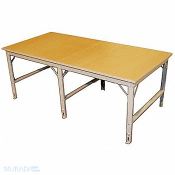 PHILLOCRAFT Adj Work Tbl Starter Prtclbrd 96 W 24 D, 6AJN6