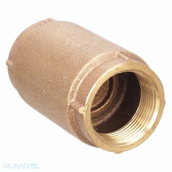 GRAINGER APPROVED Spring Check Valve Bronze 1/2 FNPT, 6AJY1