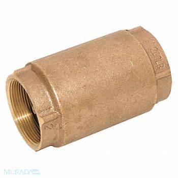 GRAINGER APPROVED Spring Check Valve Bronze 2 FNPT, 6AJY6