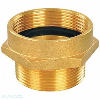 GRAINGER APPROVED Fire Hose Adapter Straight NPTxNST, 6AKD4