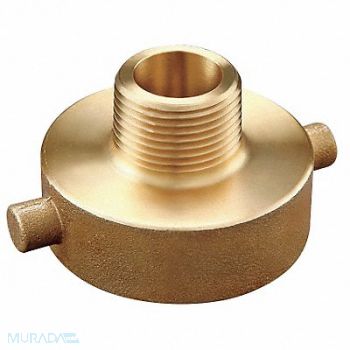 GRAINGER APPROVED Fire Hose Adapter NPTxNST, 6AKE4