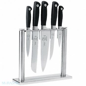 MERCER CUTLERY Forged Glass Block Set 6 Pc Set, 6AKJ0