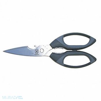 MERCER CUTLERY Kitchen Shears 8-1/2 in L Serrated, 6AKU6