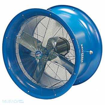 PATTERSON Hgh Vlcty Indstrl Fan 34 Blde Dia 1Spd, 6ALG2