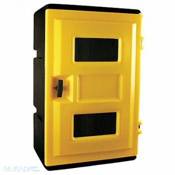GRAINGER APPROVED Safety Cabinet Plastic Yellow, 6ATL9