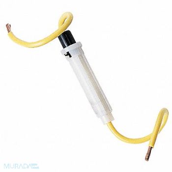 BUSSMANN Fuse Holder 0 to 30A Glass/Ceramic 1 Pl, 6AYE7