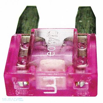 BUSSMANN Automotive Fuse 3A Blade ATM-ID PK2, 6AYL3