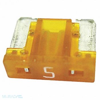 BUSSMANN Automotive Fuse 5A Blade ATM-LP PK5, 6AYN0