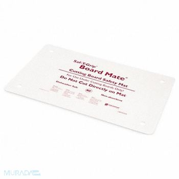 SAN JAMAR Cutting Board Mat 10x16 White, 6AZY9