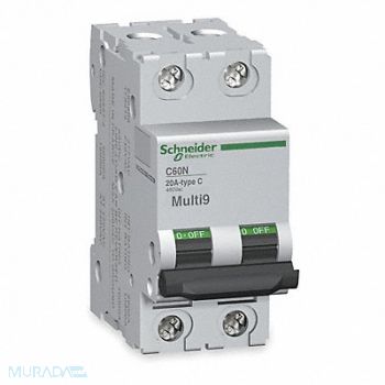 SCHNEIDER ELECTRIC IEC Supp Protector 30A 500VDC 2P, 5RGV1