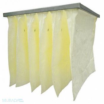 AIR HANDLER Pocket Air Filter 20x20x18 MERV 14, 3XJ92