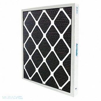 AIR HANDLER Odor Removal Pleated Air Filter 14x20x2, 6B906