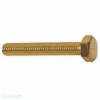 GRAINGER APPROVED HxHdCpScrw Brass 40mm M6-1.00 10PK, 6BA82