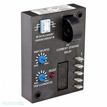 DAYTON Current Sensing Relay2 to 20A 240VAC, 6C057