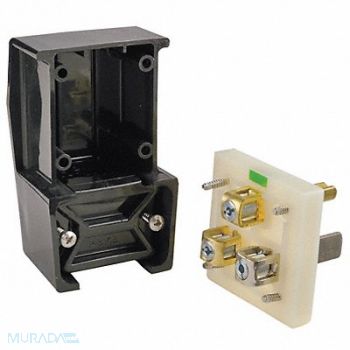 HUBBELL Angle Plug 5-50P 50A 125V, 6C118