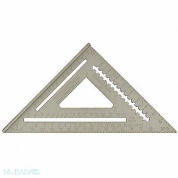 JOHNSON Rafter Angle Square 12 In Aluminum, 6C228