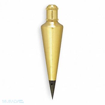 JOHNSON Plumb Bob Brass 8 Oz, 6C235