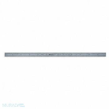 MITUTOYO Steel Rule Flexible 12 In 32/64/0.5/1mm, 6C299