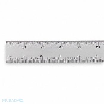 MITUTOYO Rule Steel 18 In, 6C303