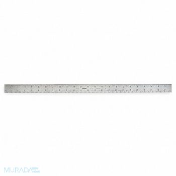 MITUTOYO Rigid Rule Steel 24 in L, 6C304