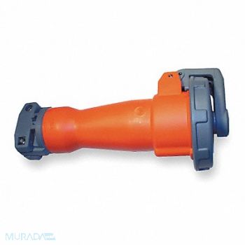 HUBBELL WT Pn Slv Connctr 60 A IEC Orange 3Pl, 6C580