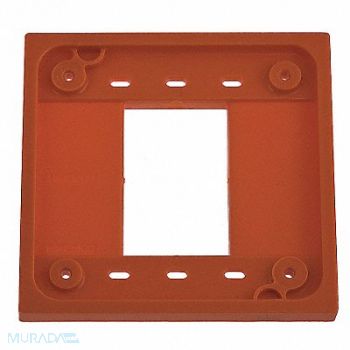 HUBBELL Receptacle Adapt Plate, 6C588