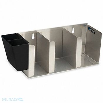 GRAINGER APPROVED Lid Organizer 6 1/2in H Silver, 6CAF8