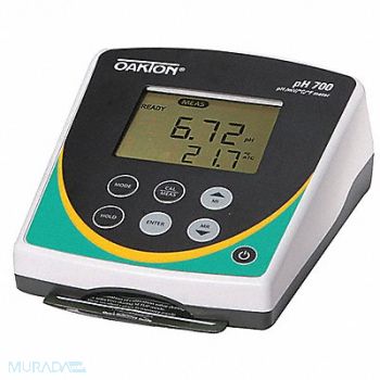 OAKTON PH700 BENCHTOP METER W/PRB STND, 6CAU8