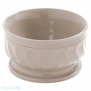 CARLISLE DINEX Bowl 9 Oz Latte PK48, 6CAY0