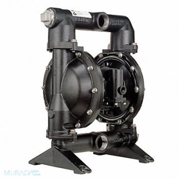 ARO Dbl Diaphragm Pump NPTF TPV 1/2in 130gpm, 6CCN8